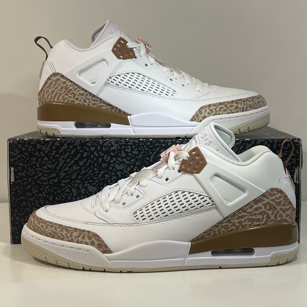 [BRAND NEW] AIR JORDAN SPIZIKE LOW ARCHAEO BROWN MENS SHOES SIZE 11 SNEAKERS - Picture 2 of 9